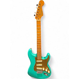 Used Squier 40th anniversary strat Seafoam Green Solid Body Electric Guitar