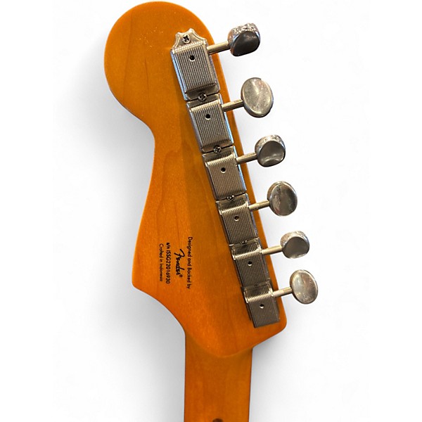 Used Squier 40th anniversary strat Seafoam Green Solid Body Electric Guitar