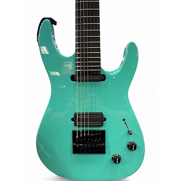 Used Jackson Josh Smith Soloist SL7 EV Dark Surf greeb Solid Body Electric Guitar