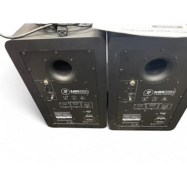 Used Mackie mr824 Pair Powered Monitor