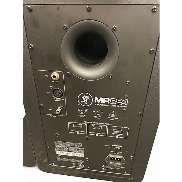 Used Mackie mr824 Pair Powered Monitor