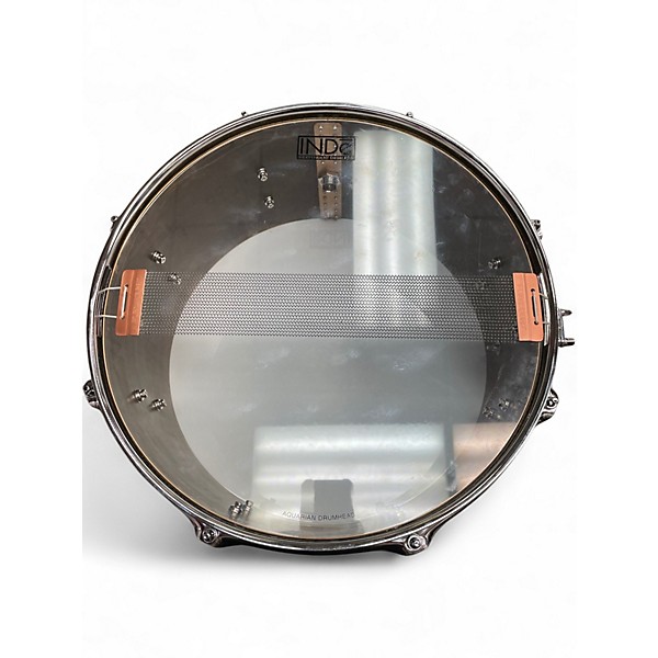 Used Inde Drum Lab 14X6.5 Kalamazoo Bronze Snare Raw Patina Drum