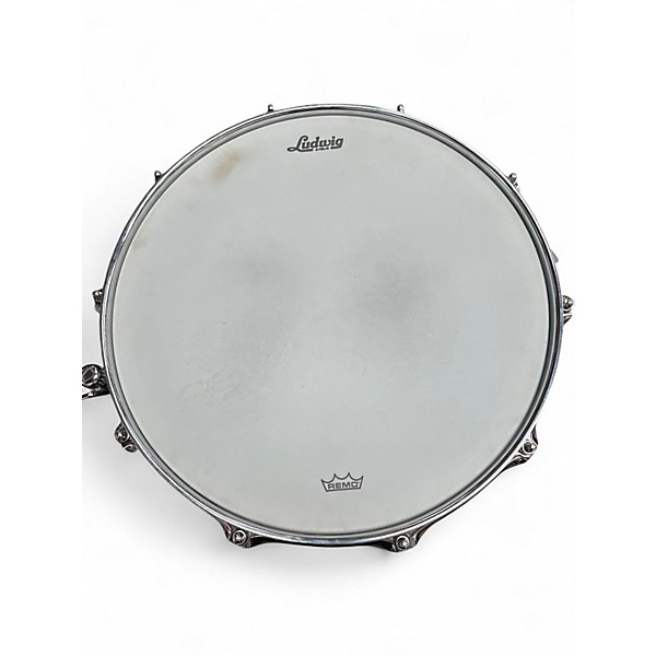 Used Ludwig 14X5 SUPRAPHONIC B-STOCK BRASS CHROME OVER BRASS Drum