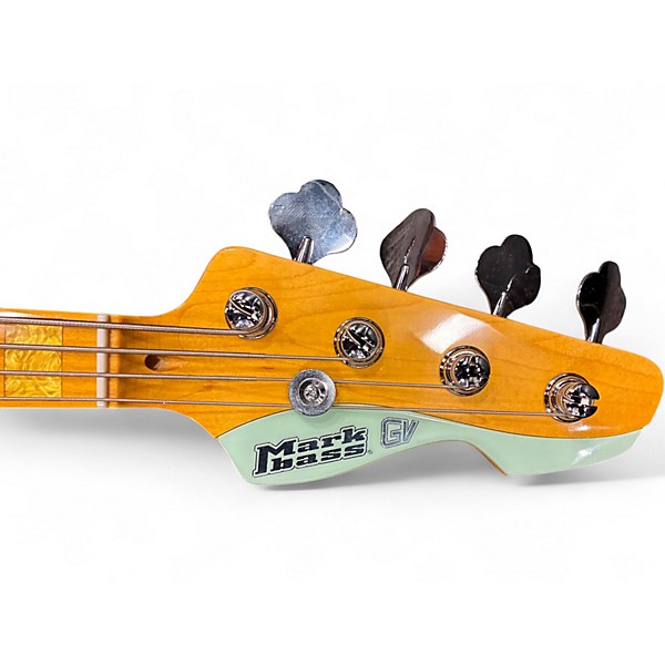 Used Markbass GV4 Seafoam Green Electric Bass Guitar