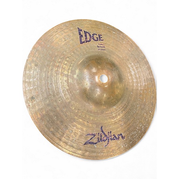 Used Zildjian 10in EDGE FLASH SPLASH Cymbal