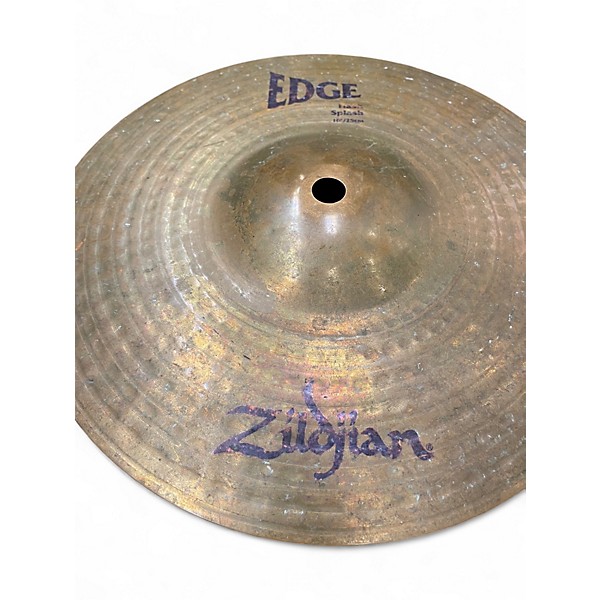 Used Zildjian 10in EDGE FLASH SPLASH Cymbal