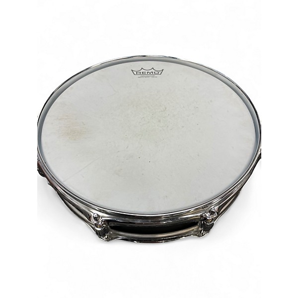 Used Pearl 13X3 Piccolo Steel Snare Drum Black Drum