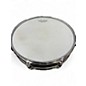 Used Pearl 13X3 Piccolo Steel Snare Drum Black Drum