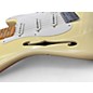Used Fender Eric Johnson Thinline Stratocaster Vintage Blonde Hollow Body Electric Guitar