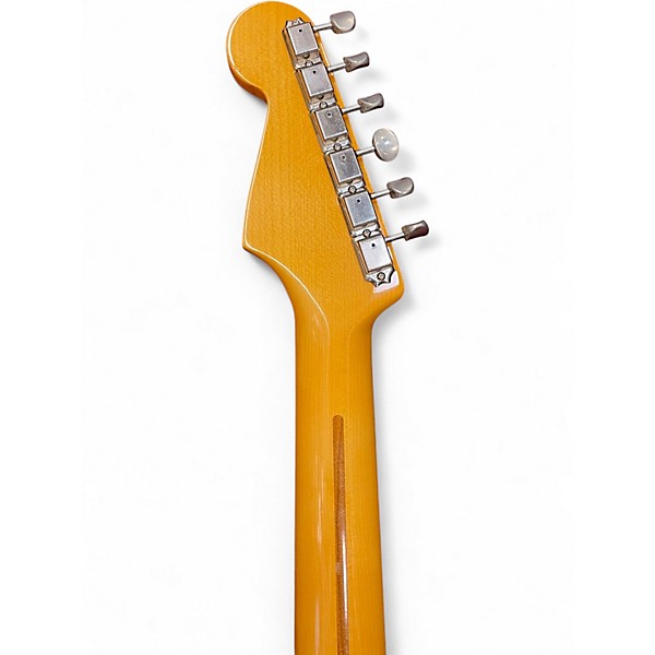 Used Fender Eric Johnson Thinline Stratocaster Vintage Blonde Hollow Body Electric Guitar