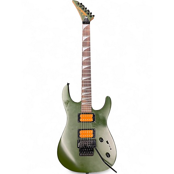 Used Jackson DINKY 2KXR Army Drab Solid Body Electric Guitar
