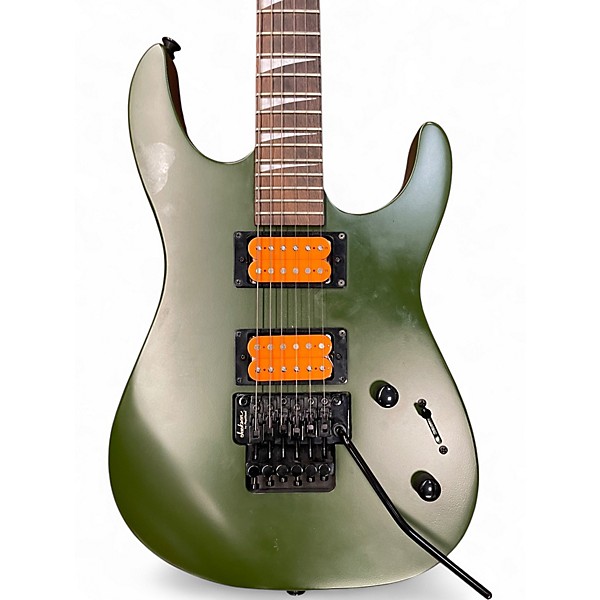 Used Jackson DINKY 2KXR Army Drab Solid Body Electric Guitar