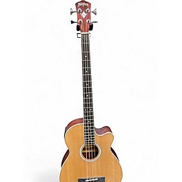 Used Washburn AB5KA Natural Acoustic Bass Guitar