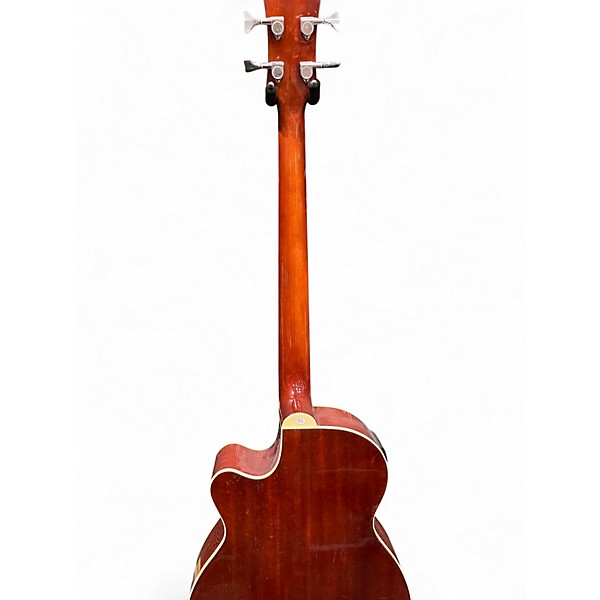 Used Washburn AB5KA Natural Acoustic Bass Guitar