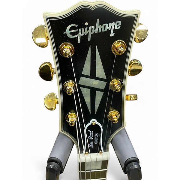 Used Epiphone Inspired by Gibson SG Custom Classic White Solid Body Electric Guitar