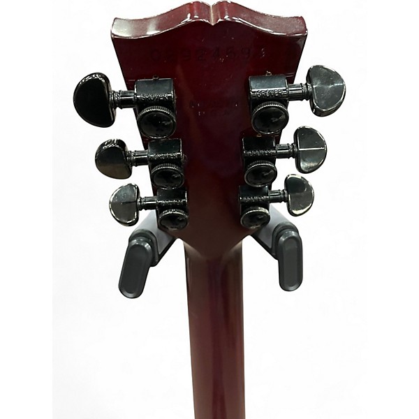 Used Gibson Les Paul Studio Trans Red Solid Body Electric Guitar