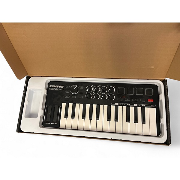 Used Samson Graphite 25 Key MIDI Controller