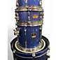 Used Yamaha 5 Piece STAGE CUSTOM ADVANTAGE Blue Drum Kit