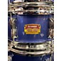Used Yamaha 5 Piece STAGE CUSTOM ADVANTAGE Blue Drum Kit