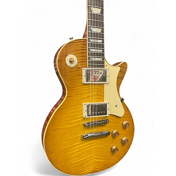 Used Heritage H150 Custom Core Lemon Burst Solid Body Electric Guitar