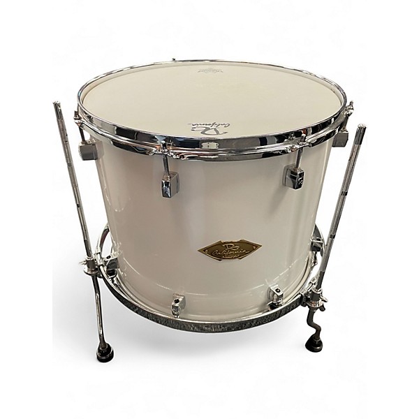 Used Dc California  4 Piece CUSTOM MAHOGANY WHITE Drum Kit