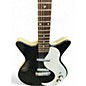 Used Danelectro Stock '59 Black Sparkle Solid Body Electric Guitar