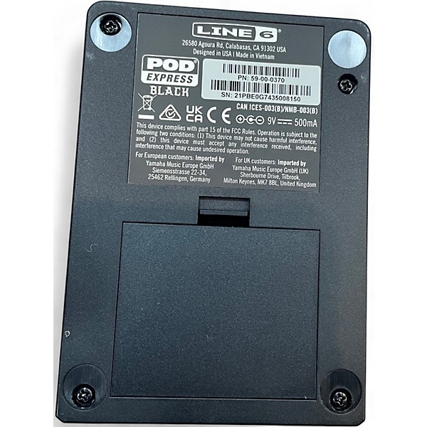 Used Line 6 Pocket Pod Express Amp Modeler Effect Processor