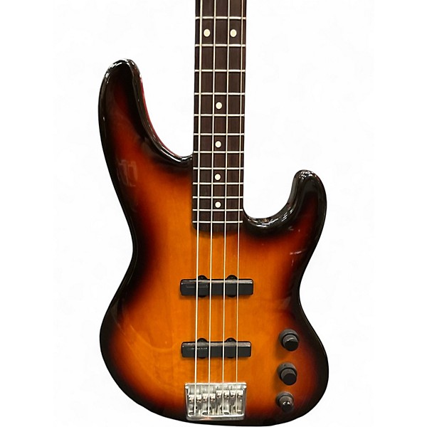 Used Fender Jazz Bass Plus Sunburst Electric Bass Guitar