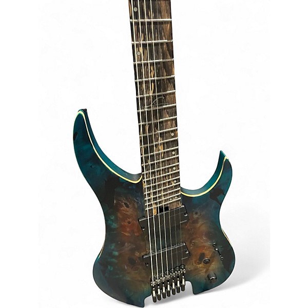 Used Legator G7FX Blue Solid Body Electric Guitar