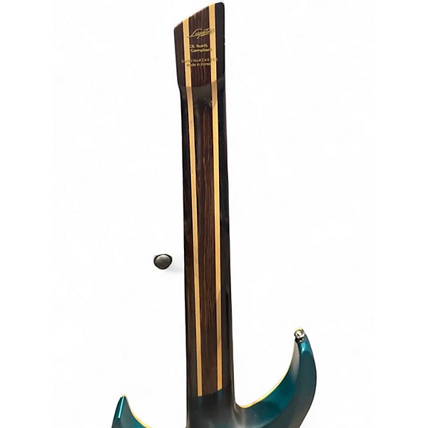 Used Legator G7FX Blue Solid Body Electric Guitar