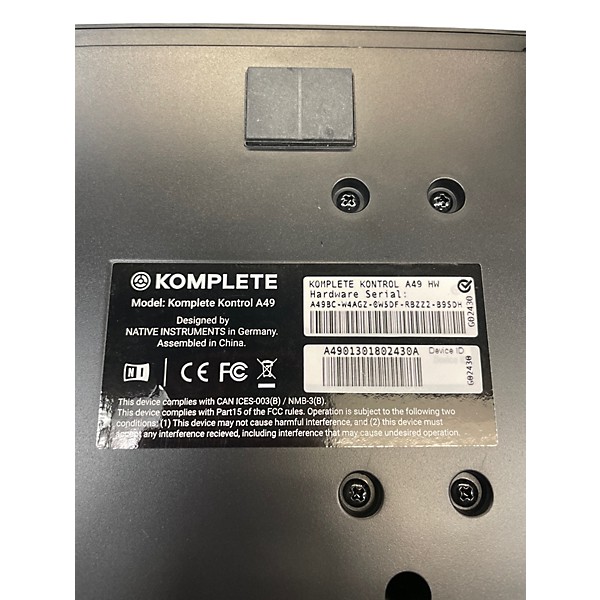 Used Novation komplete kontrol 49