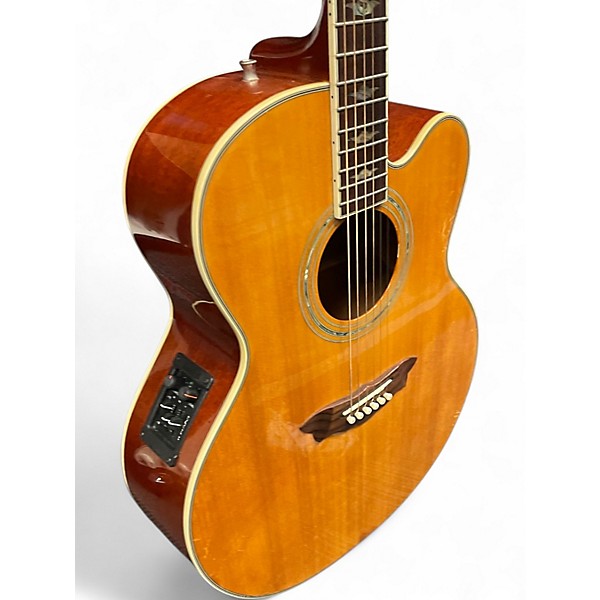 Used Washburn J28SC Natural Acoustic Guitar