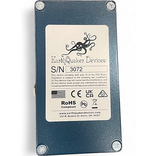 Used EarthQuaker Devices SILOS Effect Pedal