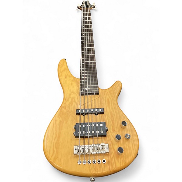 Used Copley DOUBLE CUTAWAY NATURAL Electric Bass Guitar