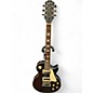 Used Epiphone Les Paul Traditional Pro IV WORN EBONY Solid Body Electric Guitar thumbnail