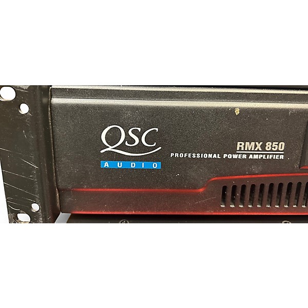 Used QSC RMX850 Power Amp