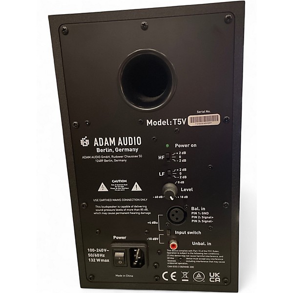 Used ADAM Audio T5V Powered Monitor