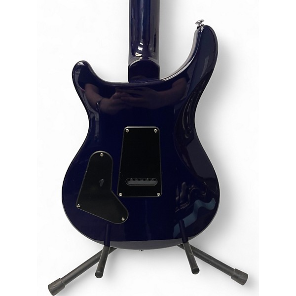 Used PRS SE Custom 24-08 Blue Solid Body Electric Guitar