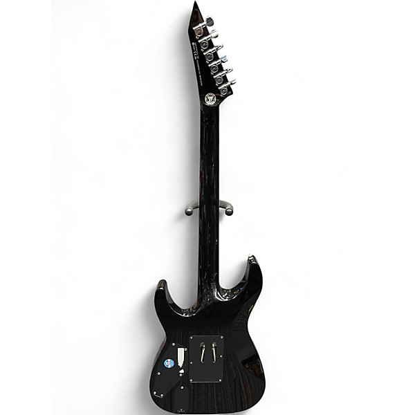 Used ESP LTD M1 Custom 1987 Reissue Black Solid Body Electric Guitar