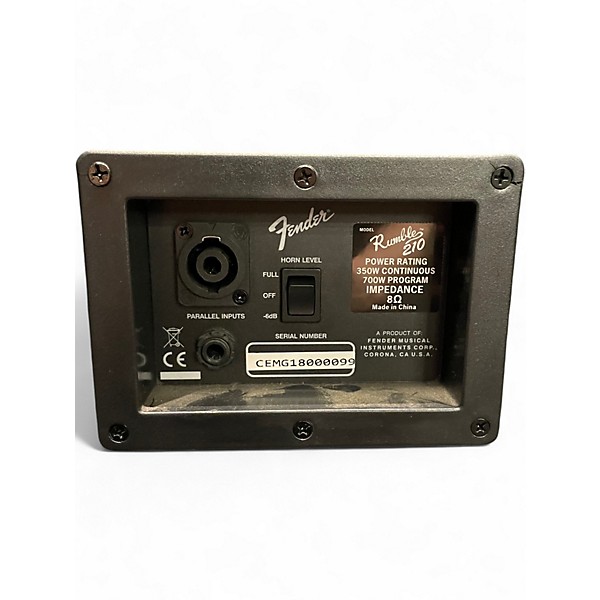 Used Fender Rumble 210  Bass Cabinet