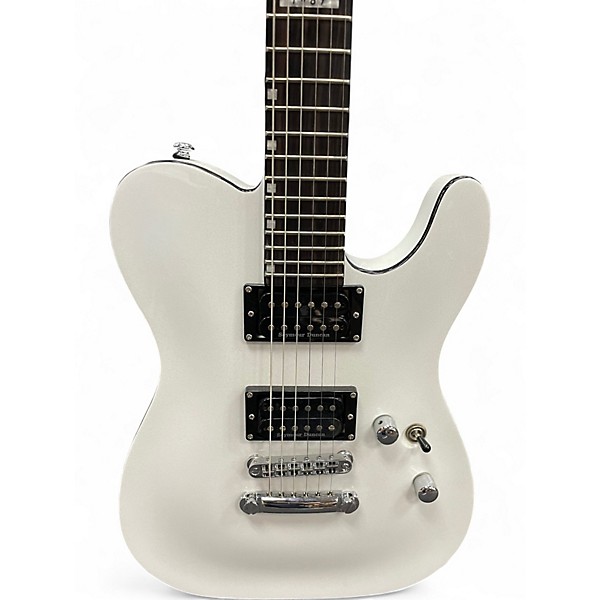 Used Ltd Eclipse custom NT Alpine White Solid Body Electric Guitar