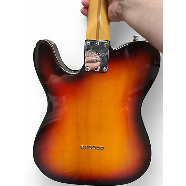 Used Fender American Standard Telecaster 3 Color Sunburst Solid Body Electric Guitar