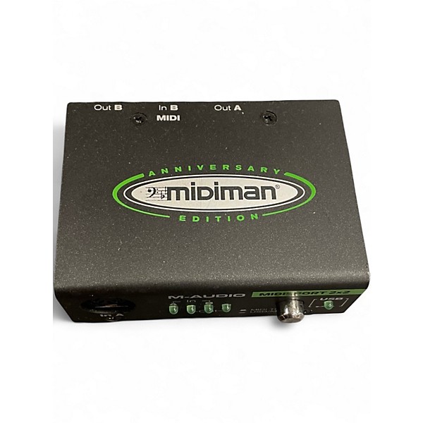 Used M-Audio midisport 2x2 Audio Interface