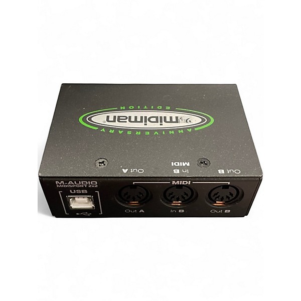 Used M-Audio midisport 2x2 Audio Interface
