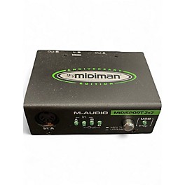 Used M-Audio midisport 2x2 Audio Interface