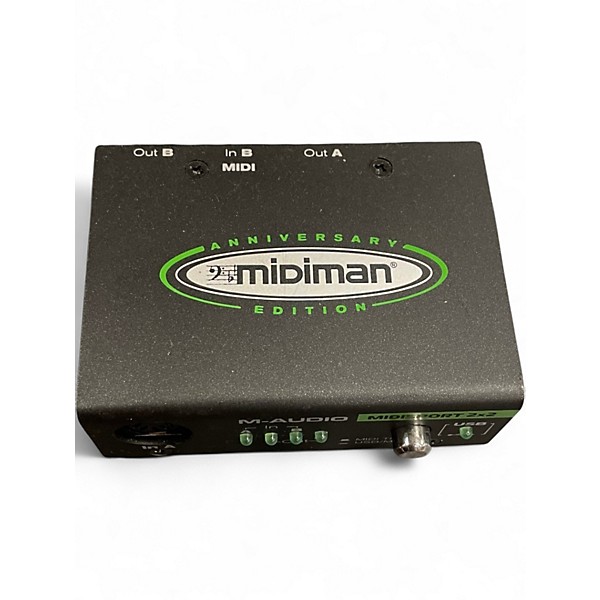 Used M-Audio midisport 2x2 Audio Interface