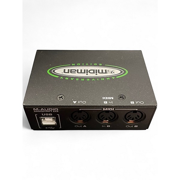 Used M-Audio midisport 2x2 Audio Interface