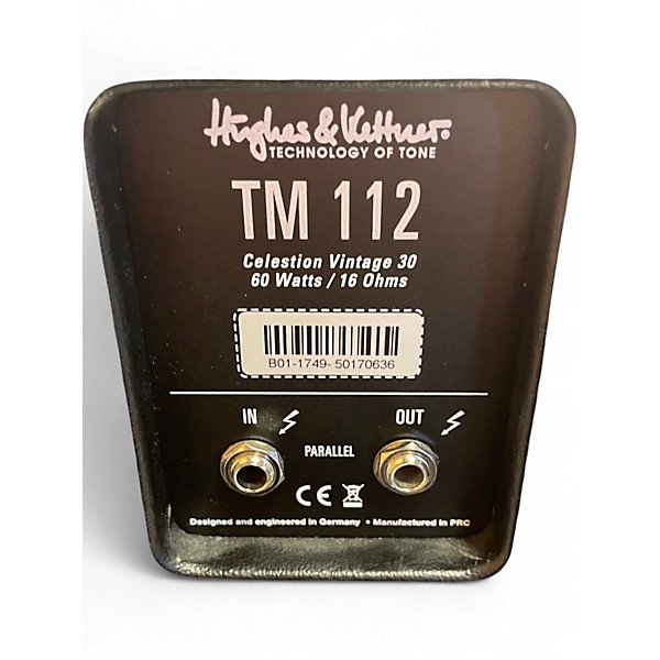 Used Hughes & Kettner TM12 60W 1x12 Guitar Cabinet