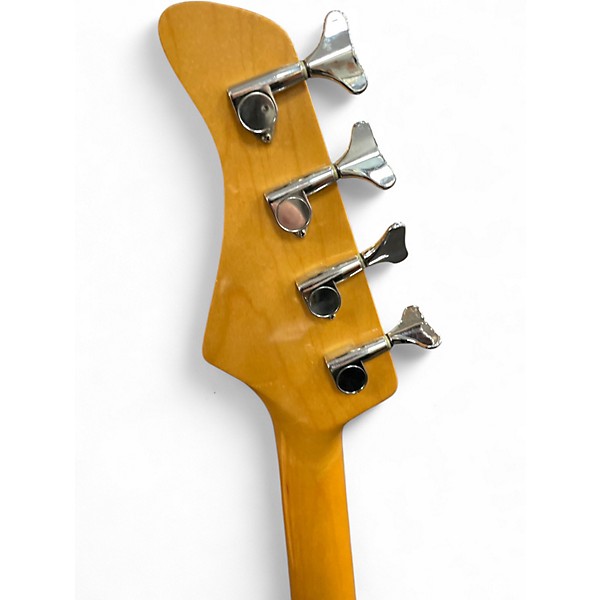 Used Fernandes JB-95F RED QUILT Electric Bass Guitar