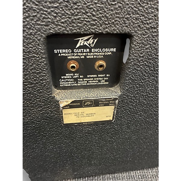 Used Peavey 212ST Guitar Cabinet